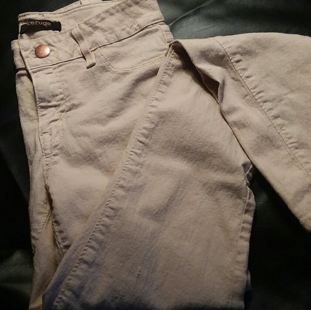 Pale Pink skinny jeans